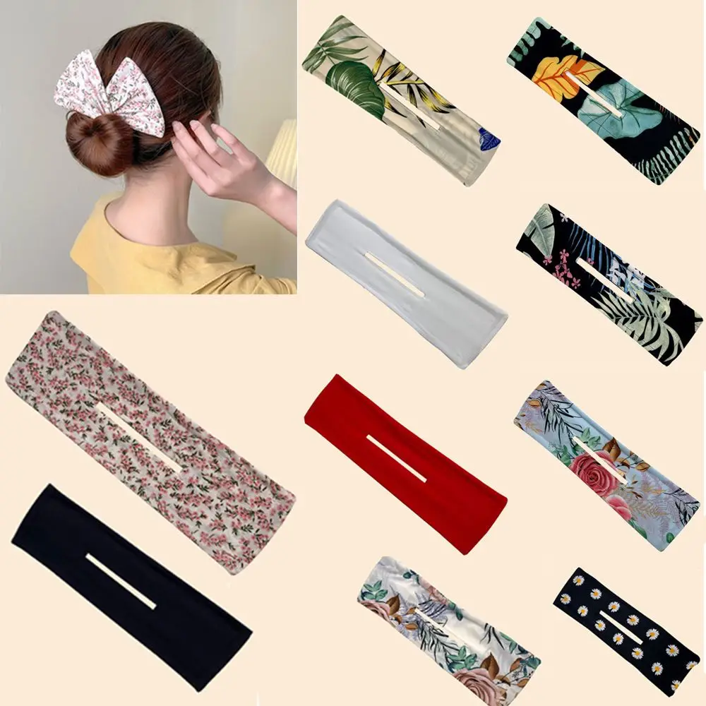 Stylish Hair Curler Hair Twist Scrunchies Fast Hair Curler Hair band Magic Lazy Hair Curler Elegant Scrunchies