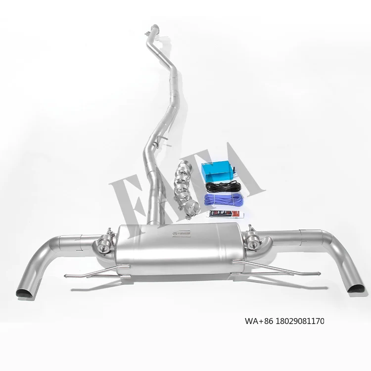 

For GLC200 Exhaust System Middle and Tail Section Electric Valve Exhaust High-performance Cat Back Exhaust Muffler