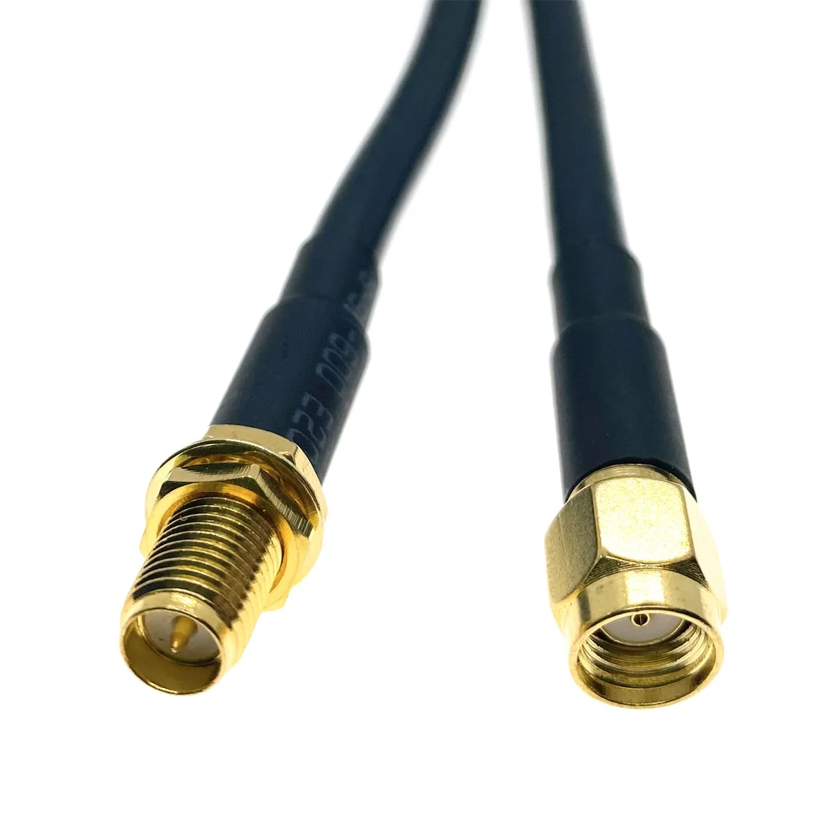 RG58 Coaxial Cable RP SMA Female to RP SMA Male Extension Cable WiFi Antenna GPS Low Loss Antenna Coax Cable