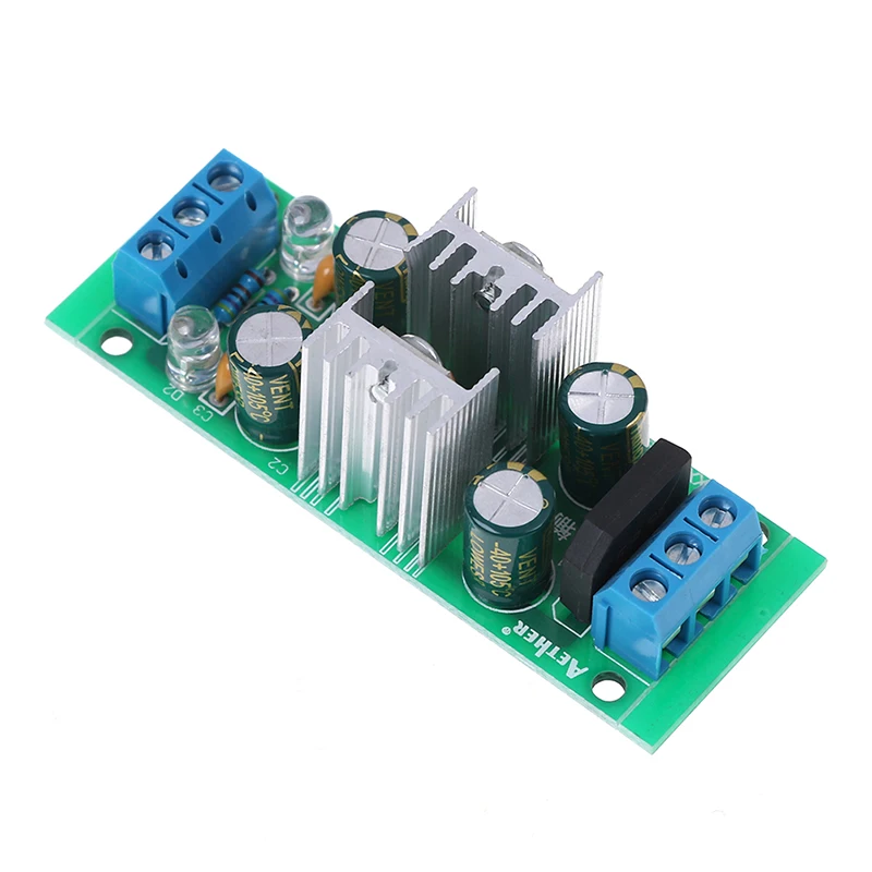 LM7815 + LM7915 ±15V Dual Voltage Regulator Rectifier Bridge Power Supply Module