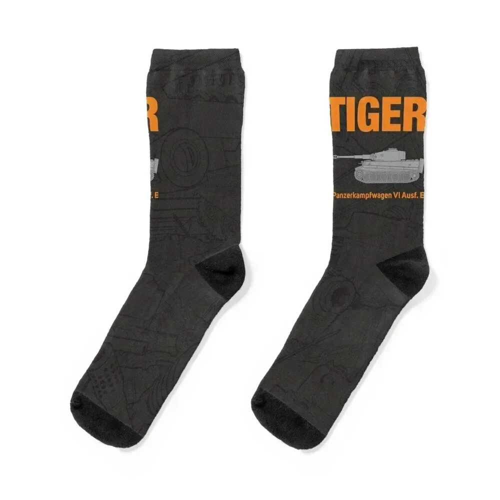 

Tiger Panzerkampfwagen VI Aysf. E Socks set floor luxe christmass gift Socks Men's Women's