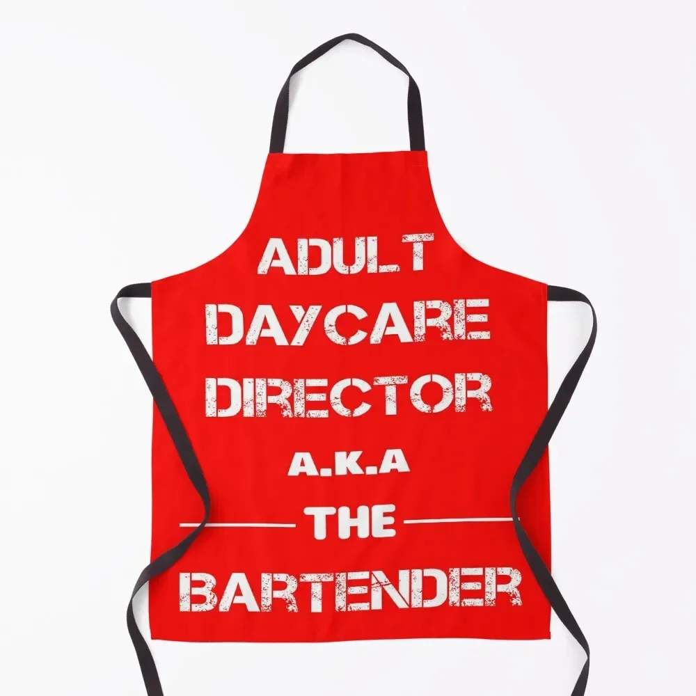 

Adult Daycare Director a.k.a. The Bartender Apron Chef Uniform Women Women's Kitchen cooks clothes Apron