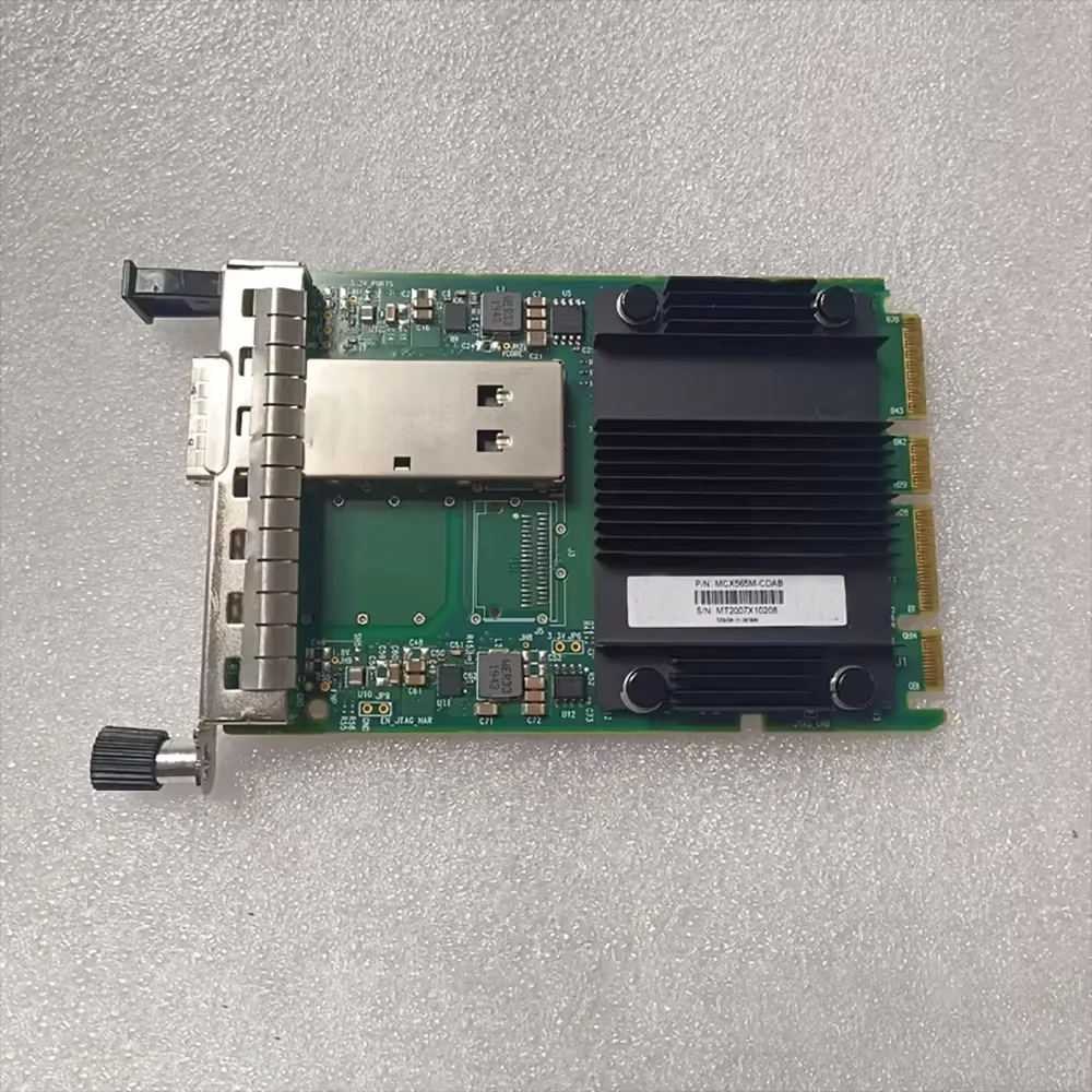 The 100GbE 100G single-port Fibre Channel Network Card MCX565M-CDAB