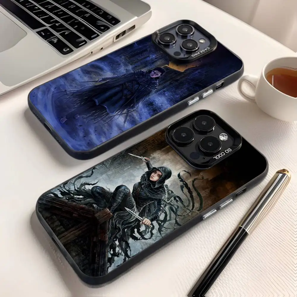 

Mistborn Trilogy Vin Phone Case For iPhone 16,15,14,13,12,11,8,7,Pro,Max,Plus,Mini,XS,SE Anti Fall Black Matte Hard
