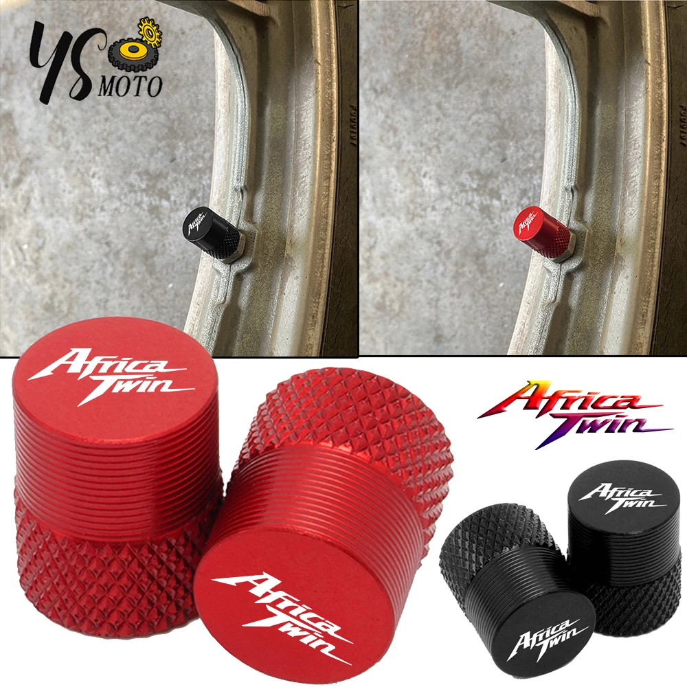 For HONDA Africa Twin CRF 1100 1000L XADV NC750X Motorcycle Accessories CNC Aluminum Tyre Valve Air Port Cover Stem Cap