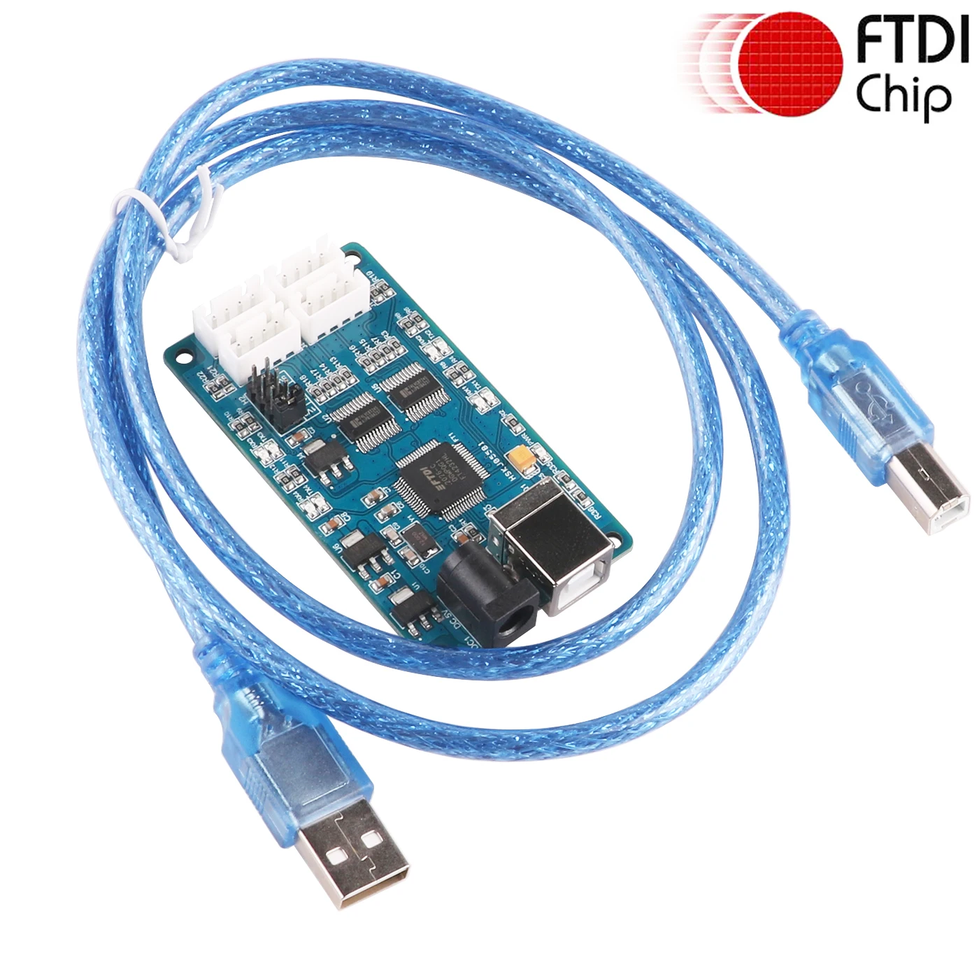 USB  TTL Serial Cable 1.8V 3.3V 5V Multiple Ways 4 Ports Channels Converter Board Module Communication Adapter Dupont  4 Pins 4P