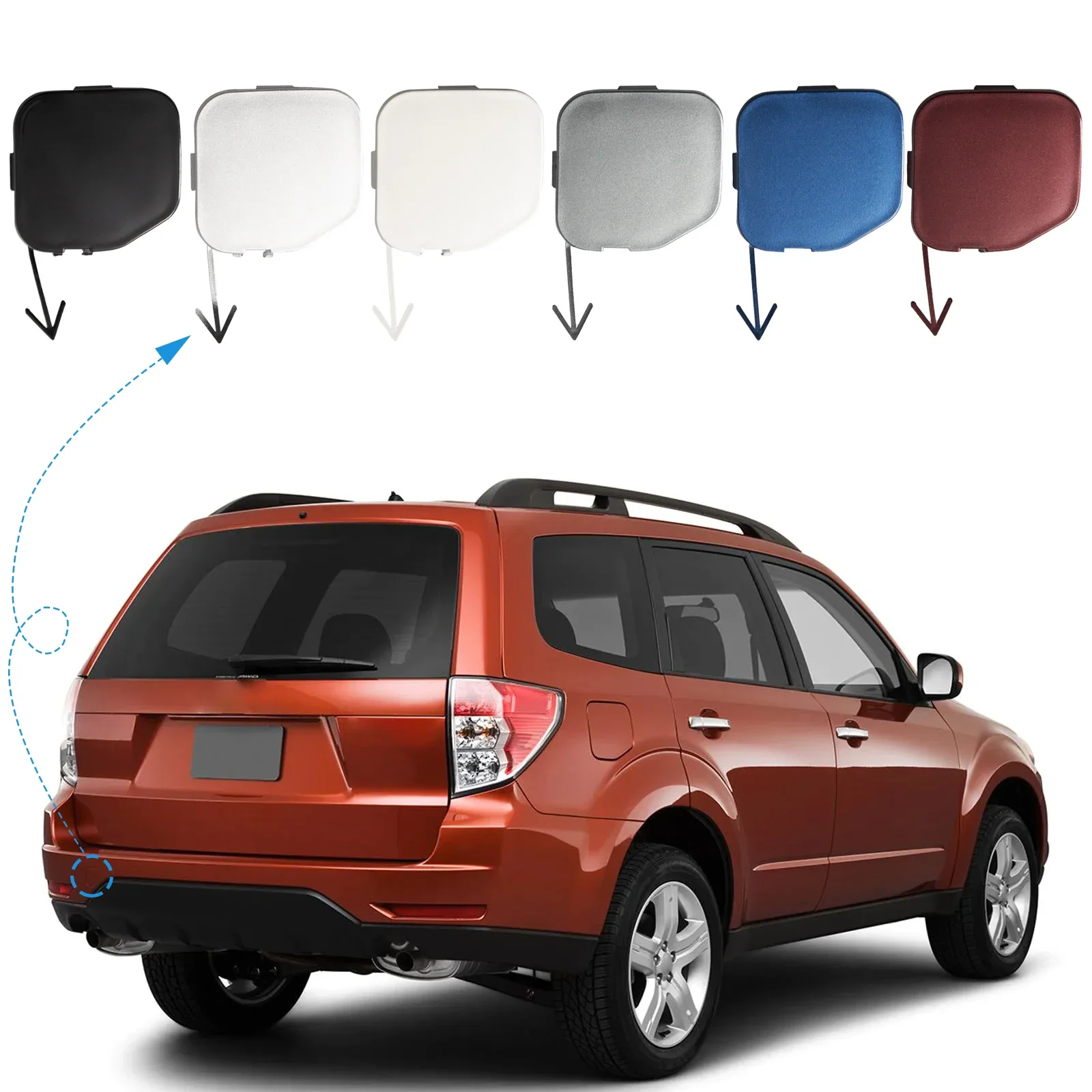 

Задний бампер OLANGDA, крышка фаркопа, буксировочная крышка для Subaru Forester, аксессуары 2009, 2010, 2011, 2012, 2013, 57731SC050