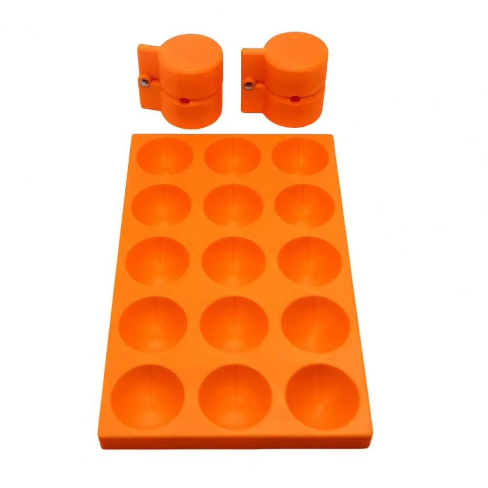 Push Type Cake Mold Silicone Cake Mold Ball Shaped Tray with 15 Molds Push-type Tool 3d Printed Round Cake Pop Cutter for Baking view 2