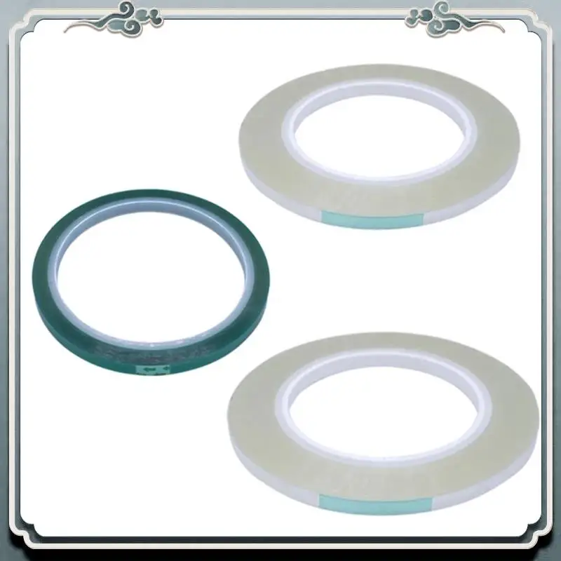 قسط جديد 1/4 بوصة 125 متر × 2 قطعة شريط زعيم الشفافية لأشرطة بكرة إلى بكرة #2