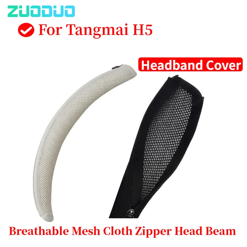 

Headphone Head Beam Cover for Tangmai H5 Earphone Protective Case Headset Headbeam Protector Sleeve Breathable Mesh Cloth