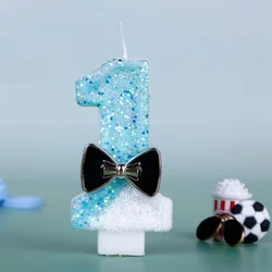 Blue Birthday Candle Numbers Decorative Wedding Reminders Stitch White Candle Party Supplies Candles Wholesale 1 Year Baby
