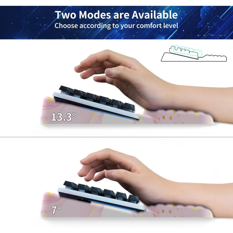 Keyboard Stand Desktop, Computer , Ergonomic Holder  Easy Typing Working,  Riser with Comf