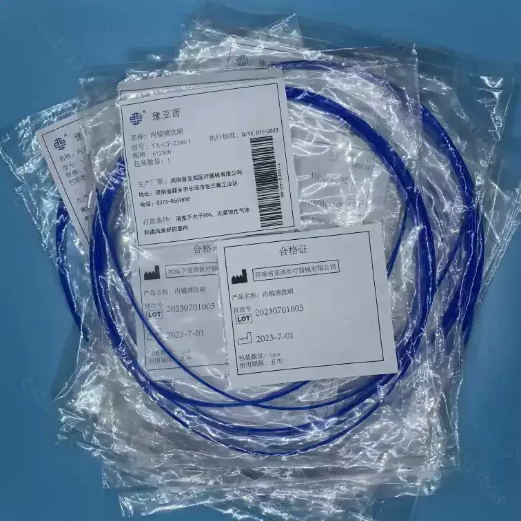 Disposable Colonoscopy Gastroscopy Cleaning Brush Endoscope Cleaning Brush Disposable Consumables, Forceps Pipe