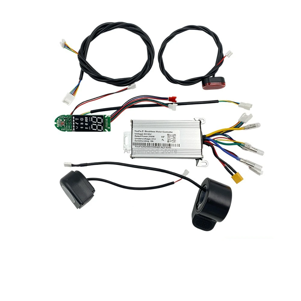 

36V350W контроллер приборной панели задний фонарь костюм для электрического скутера Xiaomi, комплект контроллера запасные части для электронного скутера