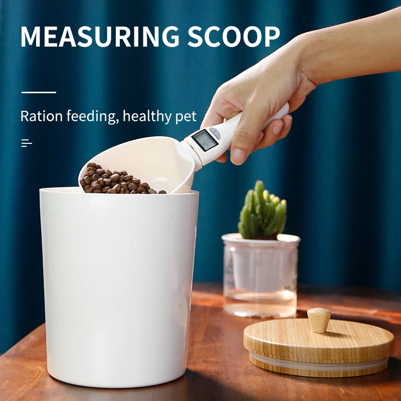 Xiaomi 250ml Pet Food Scale Electronic Measuring Tool The New Dog Cat Feeding Bowl Measuring Spoon Kitchen Scale Digital Display