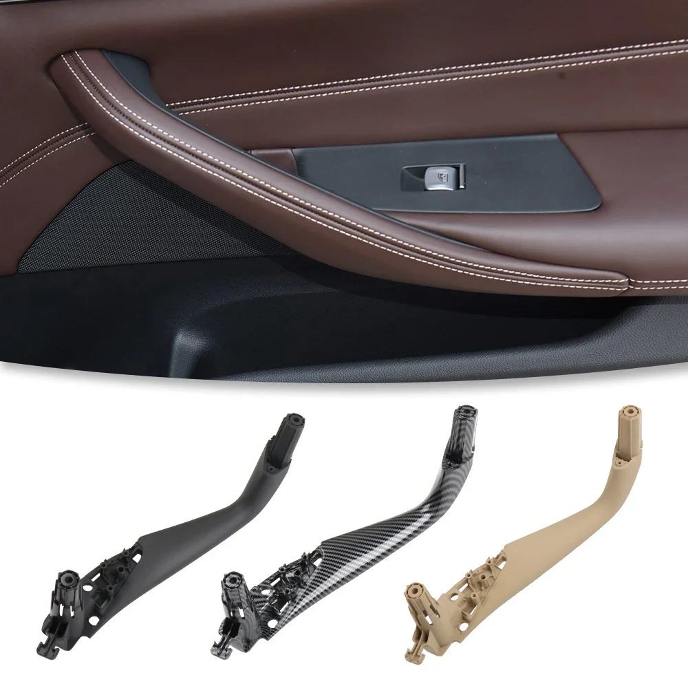 SuitableFor BMW 5 Series G38 G30 2018 -2023 Door Inner Handle Modified Handle Protective Sleeve Armrest Replacement