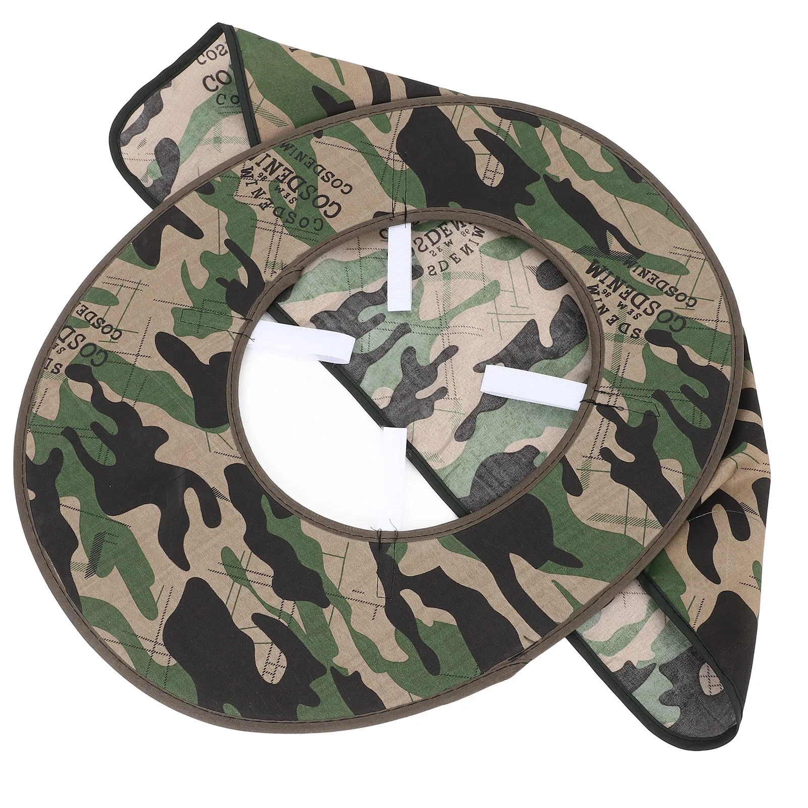 

Hard Hat Sun Shade Visor White Cloth Neck Accessories Construction Site Outdoor UV Protection