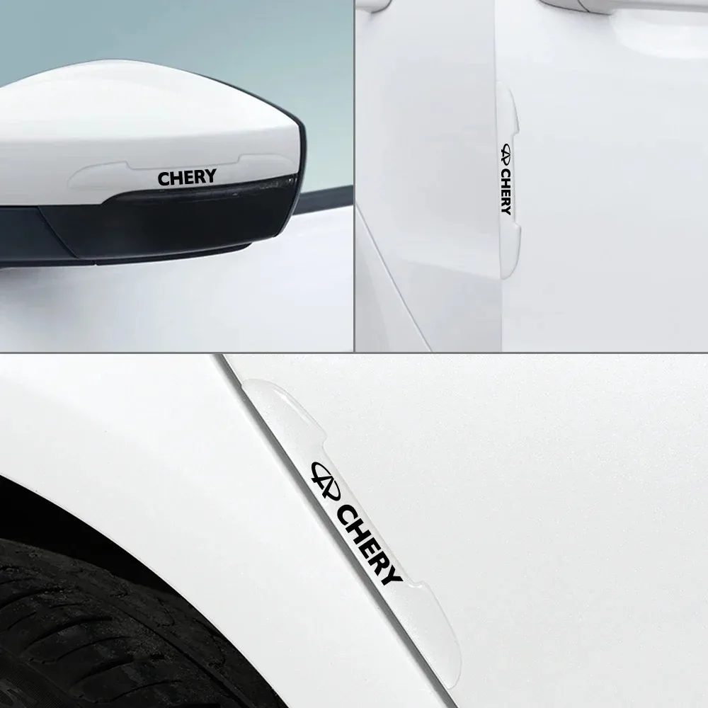 Car Door Edge Protector Door Impact Buffer Mirror Anti-collision Strip For Chery Tiggo 7 8 9 4 Pro 3X Omoda 5 E5 Jaecoo 7 8