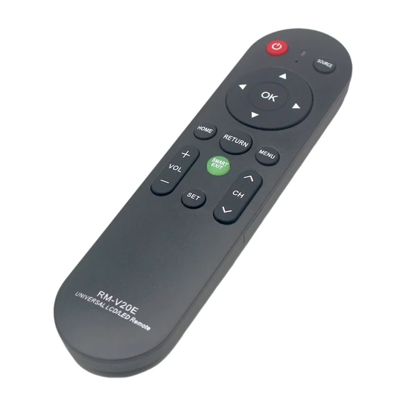 AT82-Control remoto de TV Universal RM-V20E fácil para Hisense TCL Sharp Vizio LED LCD para todos los modelos de TV