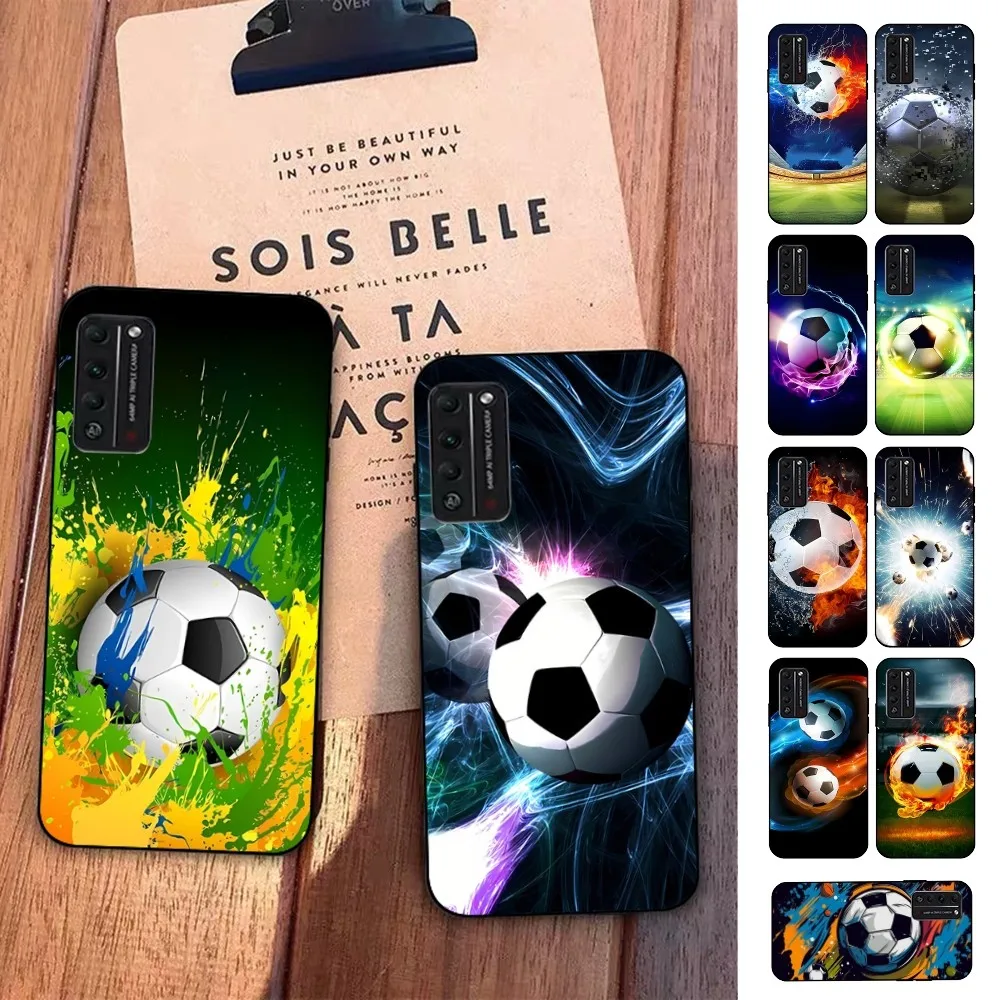 Football Soccer Ball Design Phone Case For Huawei Honor 10 Lite 9 20 7A Pro 9X Pro 30 Pro 50 Pro 60 Pro 70 Pro Plus