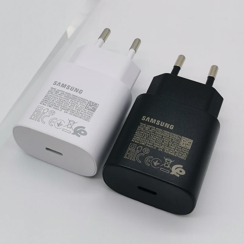 Samsung 25W Usb Type C Super Fast Charger Pd Wall Power Adapter A36 A35 A34 A55 A54 A25 A24 A06 A05 M55 M54 M34 C55 5G Cargador