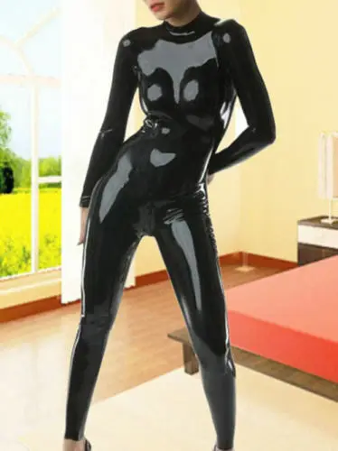 

100%Latex Rubber Gummi Catsuit Ganzanzug Suit Party Kostüm Cosplay S-XXL