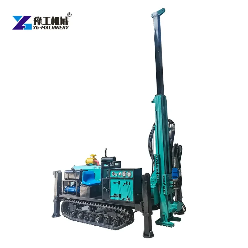 Diesel Engine Deep Water Well Rotary Drilling Equipment Water Pump Drilling Machine for Water Wells Borehole Drilling Machine