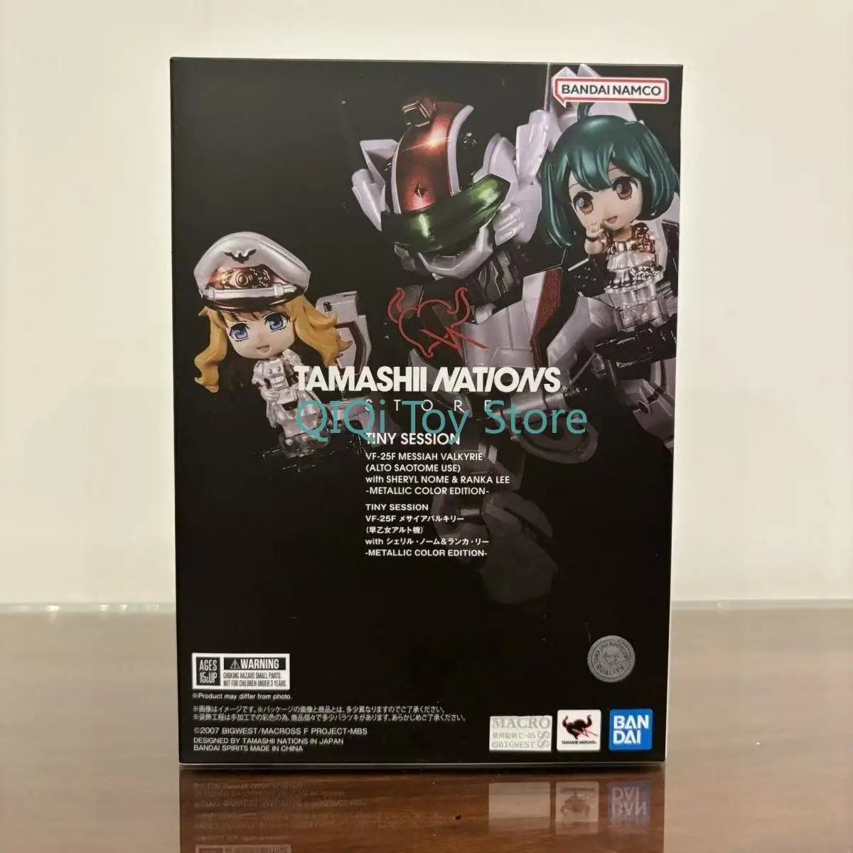 

Bandai TNT Limited Time and Space Fortress vf-25f Misaya Early Otome Al Shirley Lunom SSWW
