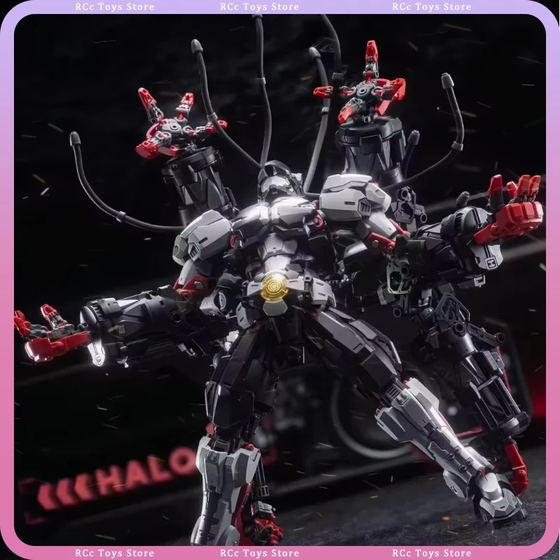 

In Stock Hemoxian Over Zero 1/10 Baki Boxer Assembly Mecha Model Kit Action Figure With Water Decals Collectible Toy For Gift