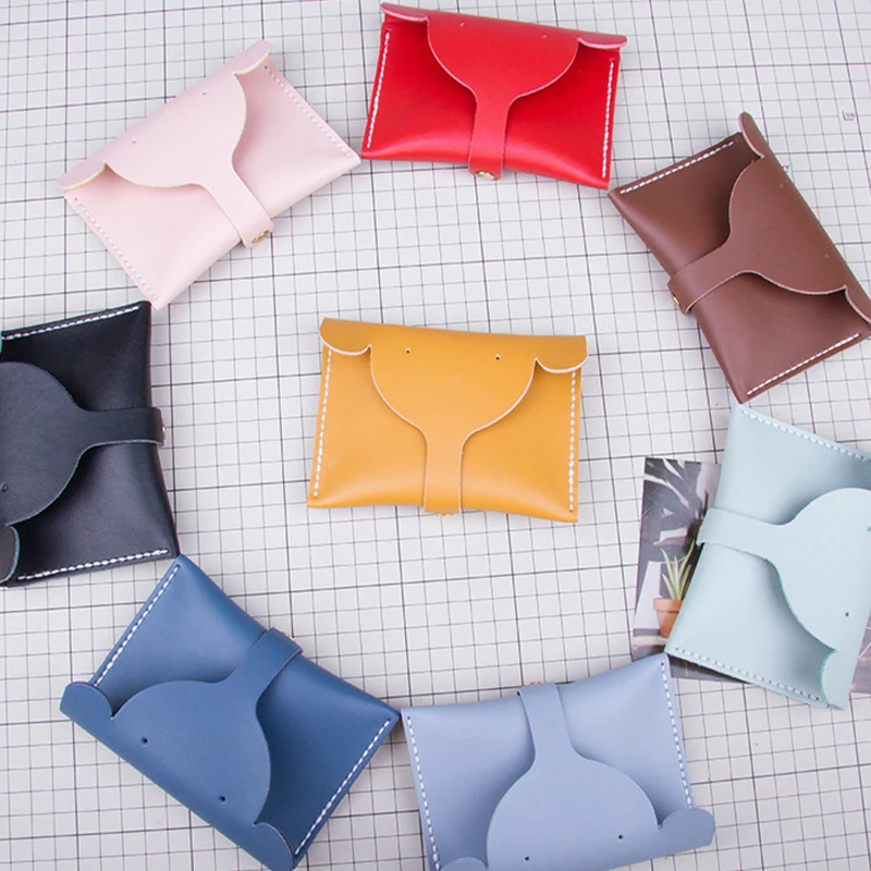 

Набор для рукоделия: кошелек для монет из ПУ, повседневный, однотонный, в мультяшном стиле, с изображением слона, маленькая сумочка