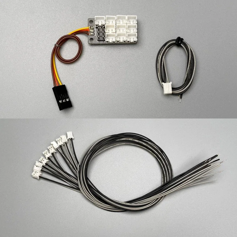 Light Set Expansion Board PH2.0 Expansion Module for Tamiya 1/14 Tipper for SCANIA 770S R620 for Volvo for ACTROS 3363 Car
