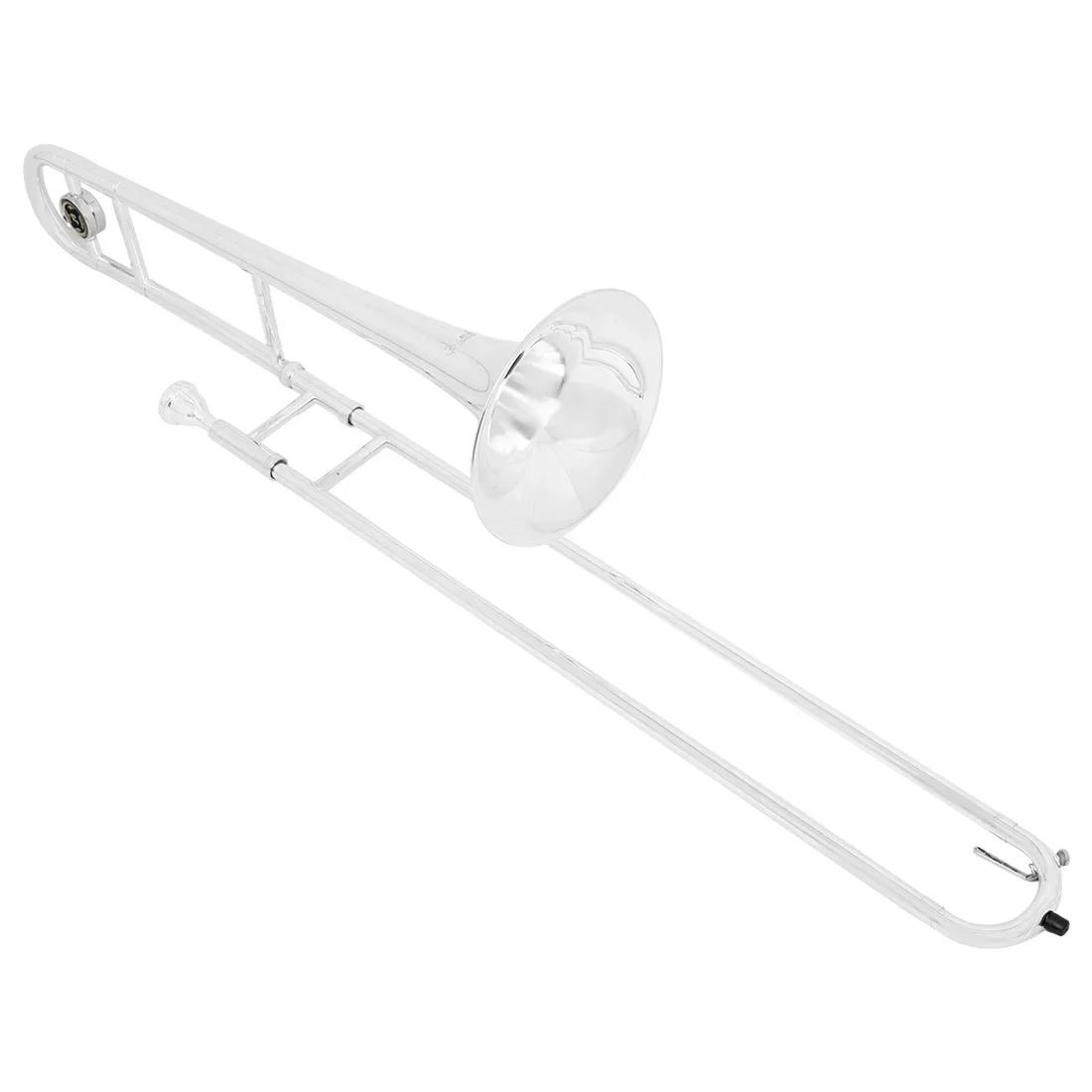 

2025 Alto Trombone Instrument Beginner B-flat Brass Instrument Flat Brass Silver Plated Trombone