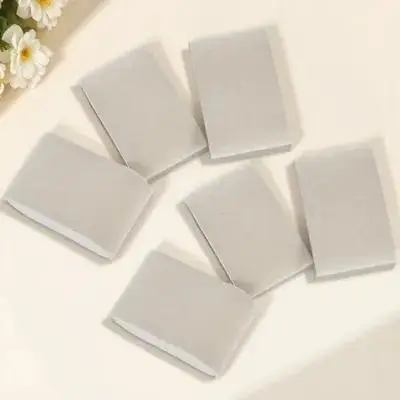

6pcs Display Pillow Watch Holder Exhibitors ganizer Earring Inserts Pocket Gray Soft Cushion Jewelry Bangle Bracelet Chain Show