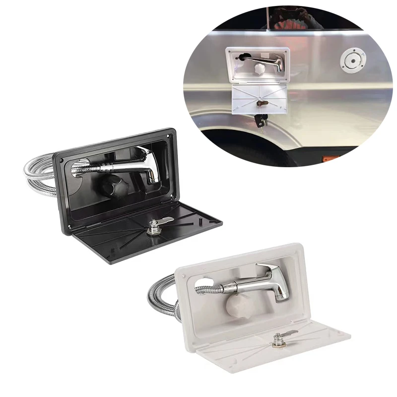 

RV Shower With Lock Boat Marine Camper Motorhome Caravan Accessories Box RV External Exterior Shower Camper Accessories