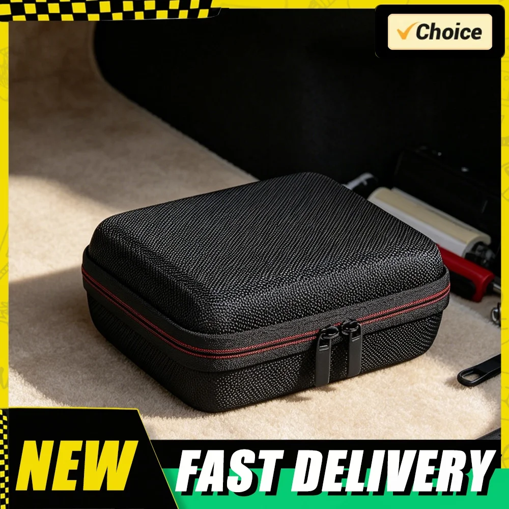 For GoTrip VA1 Pro/Max EVA Carrying Pouch Cover Bag Portable Tire Inflator Storage Bag Impact-resistant for Vehicle Owner