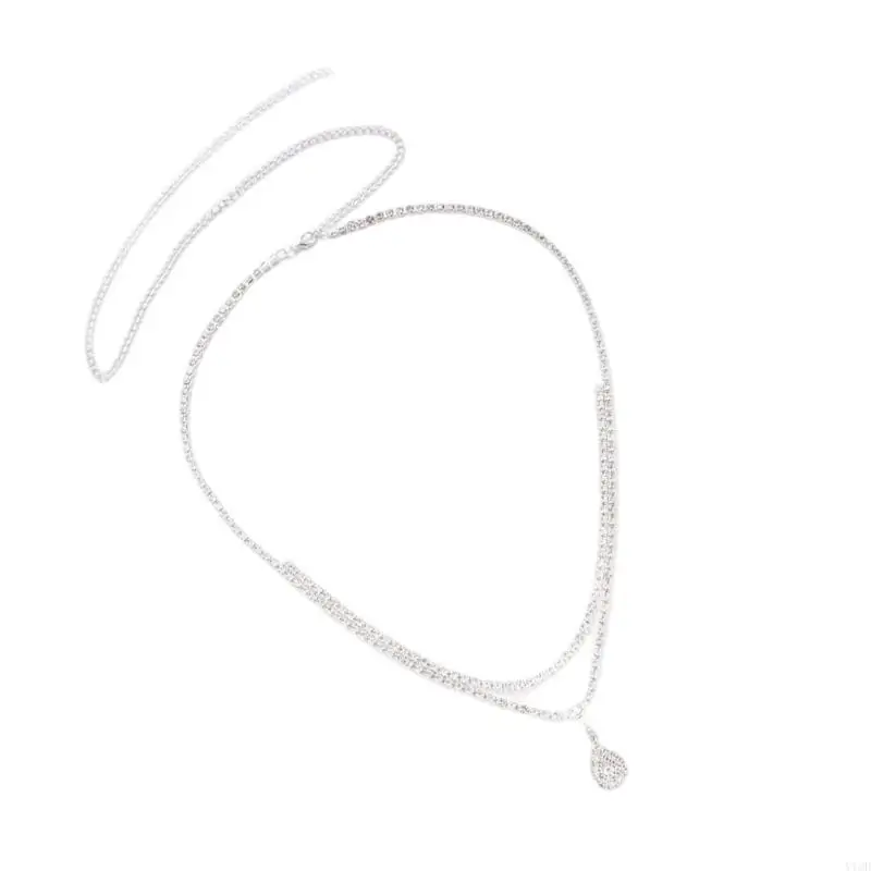 Two Layer Pendant Waist Chain Body Jewelry Copper Design Women’s Fashion Waist Accessories For Everyday Use