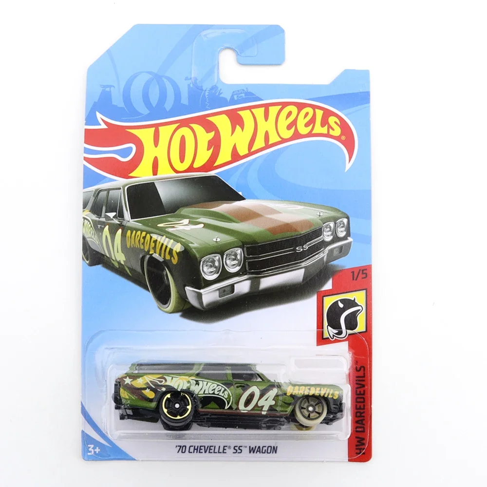 2022-111 Hot Wheels 70 CHEVELLE SS WAGON Mini Alloy 1/64 Metal Diecast Model Car Kids Toys Gift