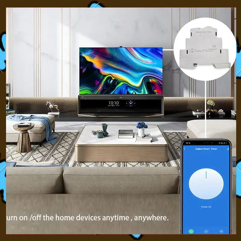 

Акция! 2X Tuya Smart Life Zigbee Автоматический выключатель Din-рейка 1P Однополюсный сухой контактный таймер Реле Приложение Дистанционное управление Smart Ti