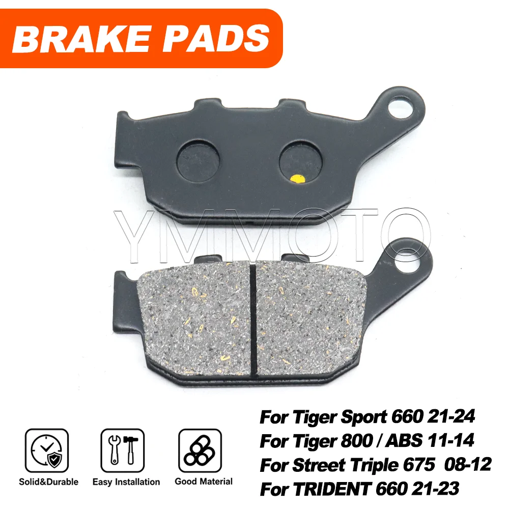 Motorcycle Brake Pads - ผ้าเบรกหลังสำหรับมอเตอร์ไซค์ Tiger 800 ABS XC XCA