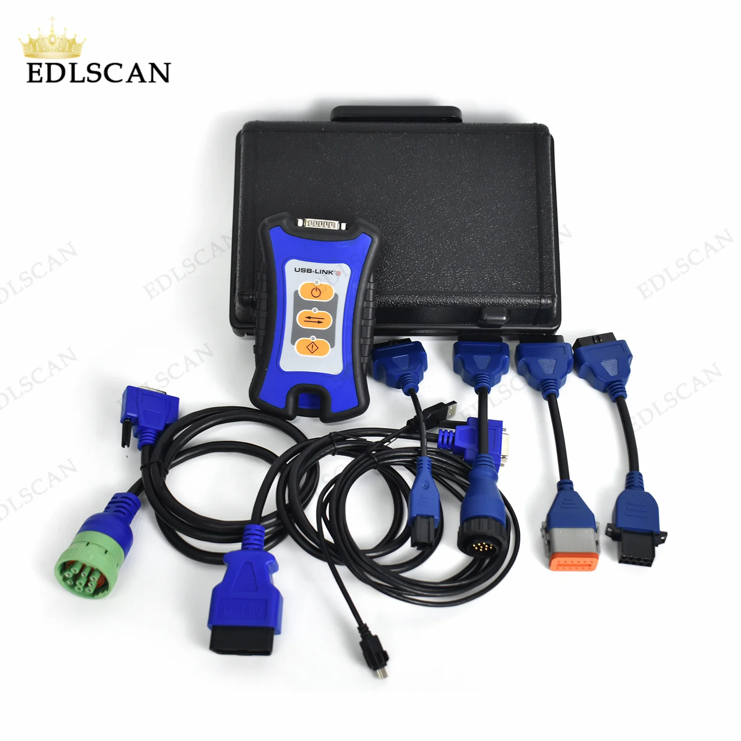 Truck OBD Fault Diagnostics freightliner cascadia harness for para camiones USB 125032 Data Link 3 Diagnostic Tool