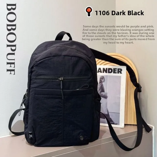 

Ultra-Light Waterproof BOBO Bapa Double oulder Bag Travel Hiking Bag Can Cover Lage Nylon Material Large Size