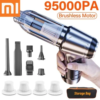 Xiaomi Auto-Staubsauger, leistungsstarker kabelloser Auto-Staubsauger, 95000 PA, starker kabelloser Hand-Fahrzeug-Staubsauger für das Auto