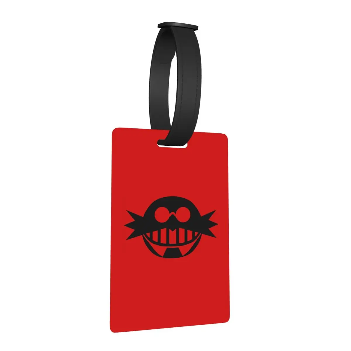 

Eggman Logo Luggage Tags Suitcase Accessories Travel Baggage Boarding Tag Label Holder ID Name Address