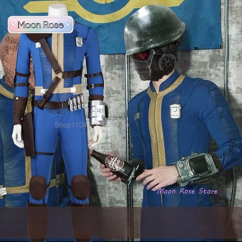 Man Fall Cos Male Survivor Suit Out Cosplay Sole Survivor Vault 33 and Custom Number Suit Full Set and Individual Items Are Sold