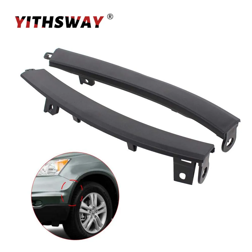 Car Front Bumper Wheel Lower Wheelbars Molding Fender Trim for Honda CRV C-RV 2007 2008 2009 2010 2011 71103-SWA-000 71108SWA000