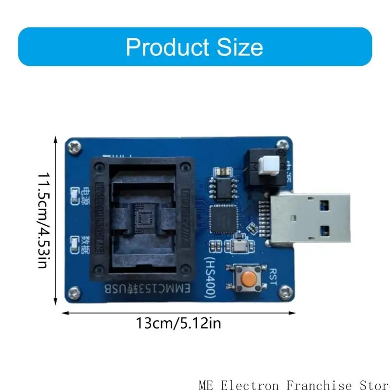 T5EA Electronics USB Base QBCX0219036 Burning Socket for Home Automation