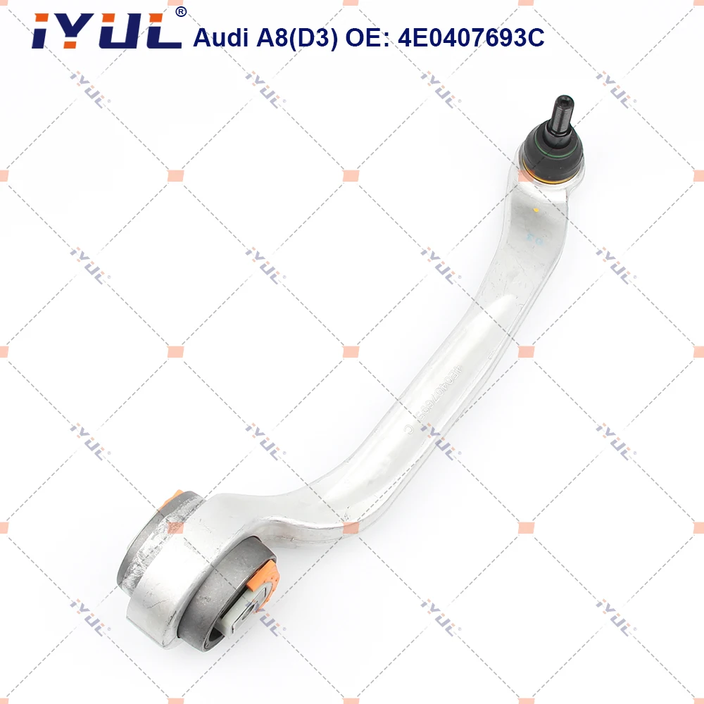 

Front Lower Suspension Control Arm Curve For Audi A8 D3 VW Volkswagen Phaeton 3D2 4E0407693C 4E0407694C