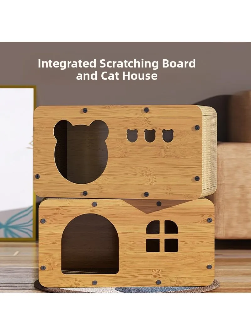 

Sturdy Corrugated Cardboard Scratching Board Vertical Design One-Piece Special Pet Toy for s Non-Slip Durable