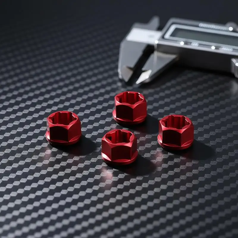 4Pcs 5mm To 7mm Hex Wheel Hub Adapters Conversion For: Axial SCX24 1/24 WPL D12 1/10 MN 1/12 RC view 5