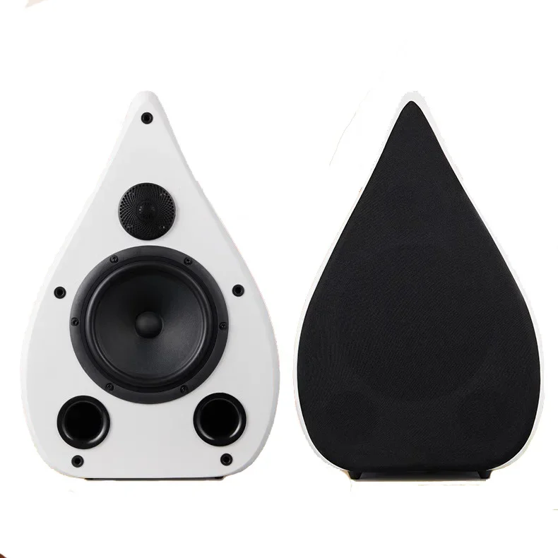 Custom Styles-Xmsj-D-6 HIFI Speaker Bookshelf Subwoofer Speaker Plastic Case Active / Passive None-Battery Lossless
